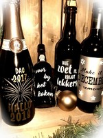 Bijzonder geschenk - bedrukte flessen