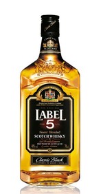 Label 5 Scotch Blended Whisky