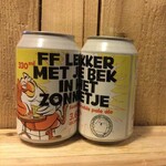 NIEUW BINNEN: Ff lekker met je bek in het zonnetje