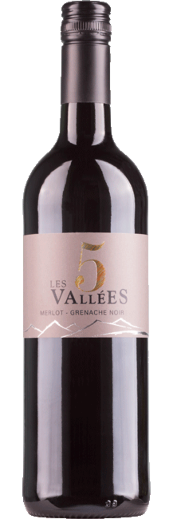 Les 5 Vallees Merlot/Grenache VdF 2020