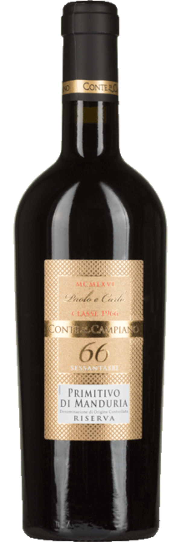 Conte di Campiano, Primitivo di Manduria Riserva 2019