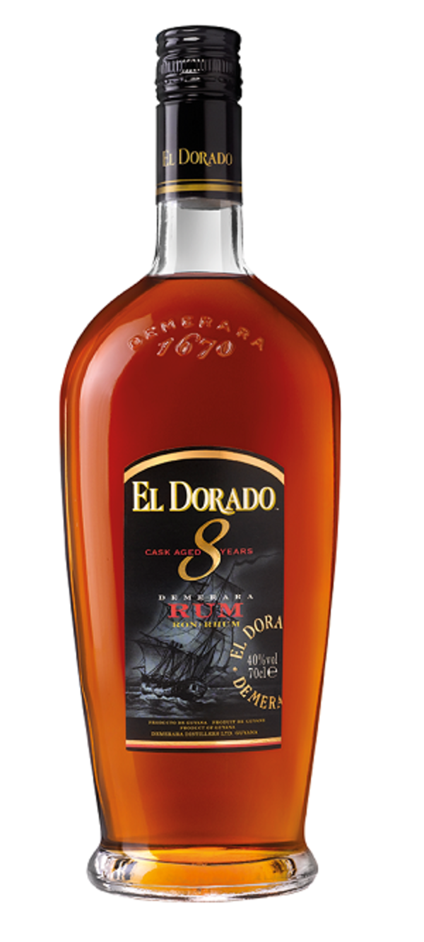 El Dorado Rum 8 Years Cask Aged