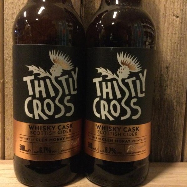 Whisky Cask Cider, Thistly Cross